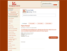 Tablet Screenshot of livrosgratis.com.br